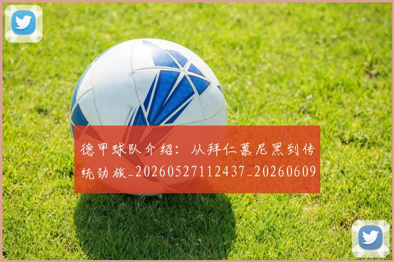 德甲球队介绍：从拜仁慕尼黑到传统劲旅_20260527112437_20260609191632