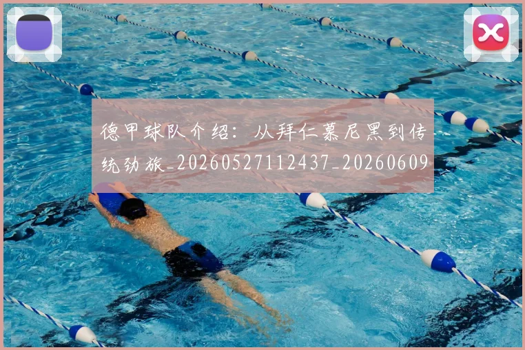 德甲球队介绍:从拜仁慕尼黑到传统劲旅_20260527112437_20260609191632
